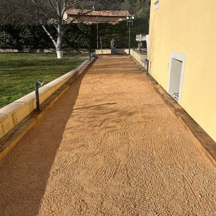 Terrain de pétanque © Le Castor des Pins