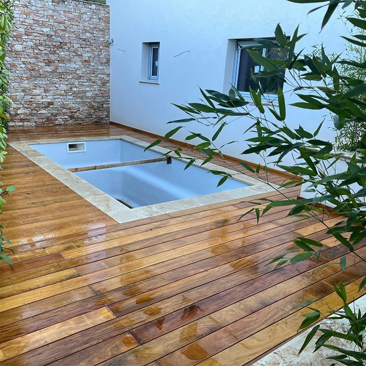 Terrasse en bois © Le Castor des Pins